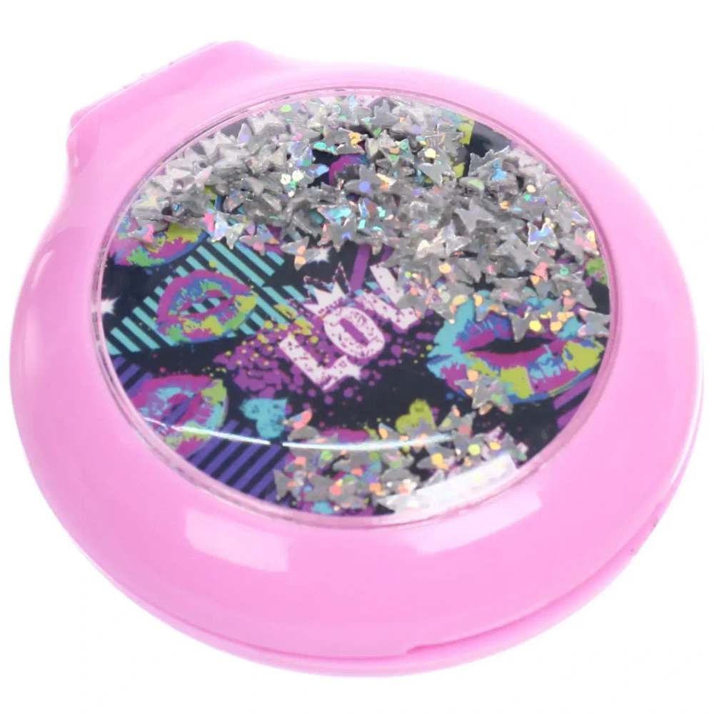 Расческа массажная складная «ФЭНТАЗИ», микс 4 дизайна, 6,5*2см (PVC коробка)