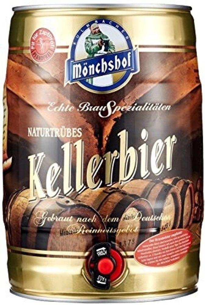 Пиво Мюнхов Келлербир / Monchshof Kellerbier 5л - бочонок