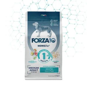 Сухой корм Forza 10 Medium Diet Pesce для собак средних пород гипоаллергенный с рыбой