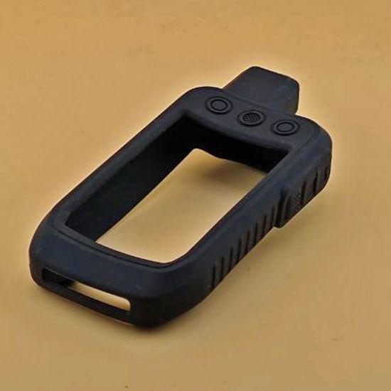 Чехол силиконовый для Garmin Alpha 200 / 300 защитный противоскользящий бампер (Черный)