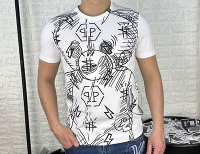 Футболка Philipp Plein White Teddy