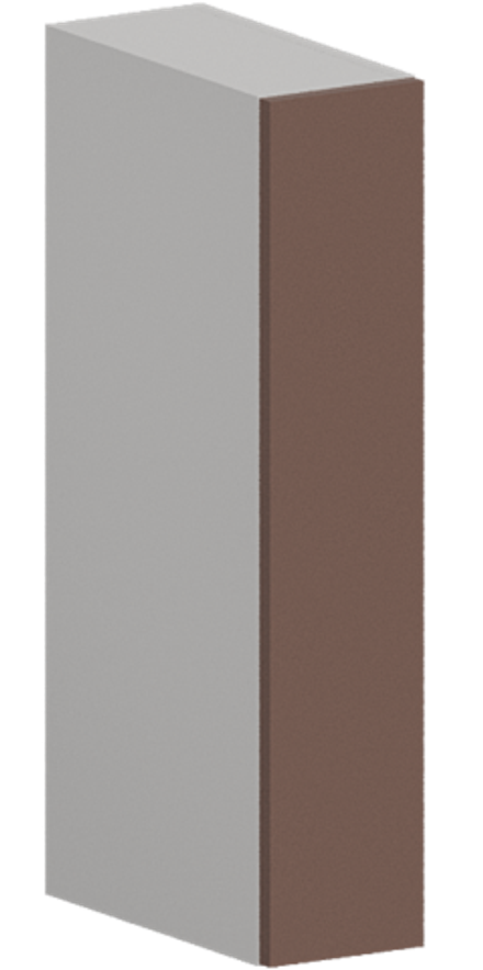 Кухня Модуль ШВБ 150М Графит / Пудрово-розовый