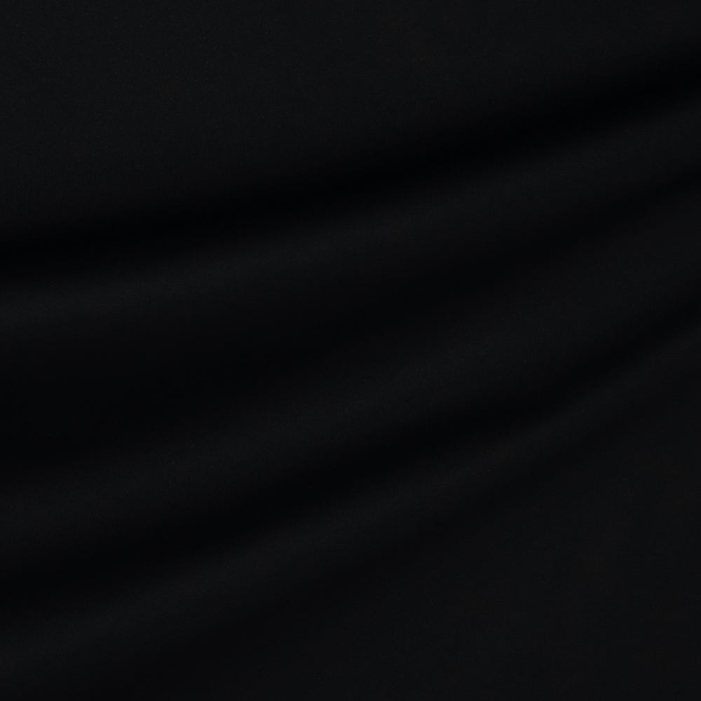 Лёгкая хлопковая рогожка чёрного цвета