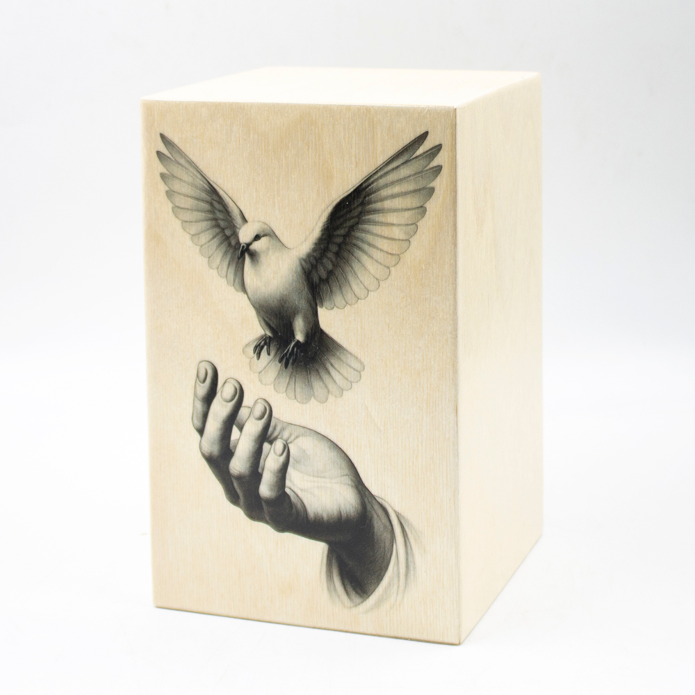 Урна для праха "Люмьер" Голубь