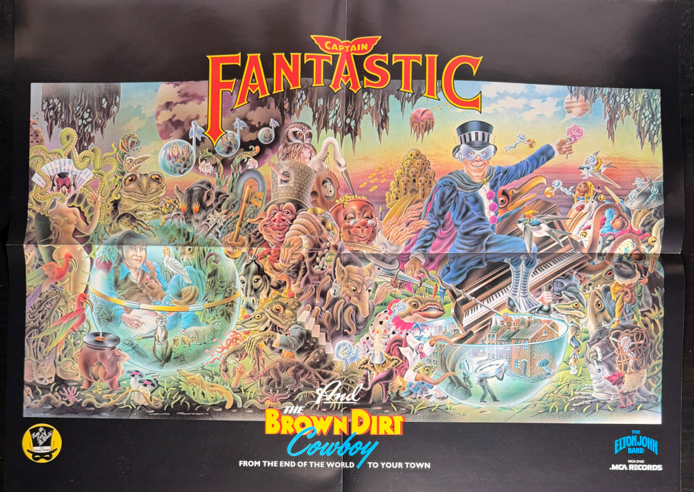 Elton John ‎– Captain Fantastic And The Brown Dirt Cowboy (США 1975г.) Т