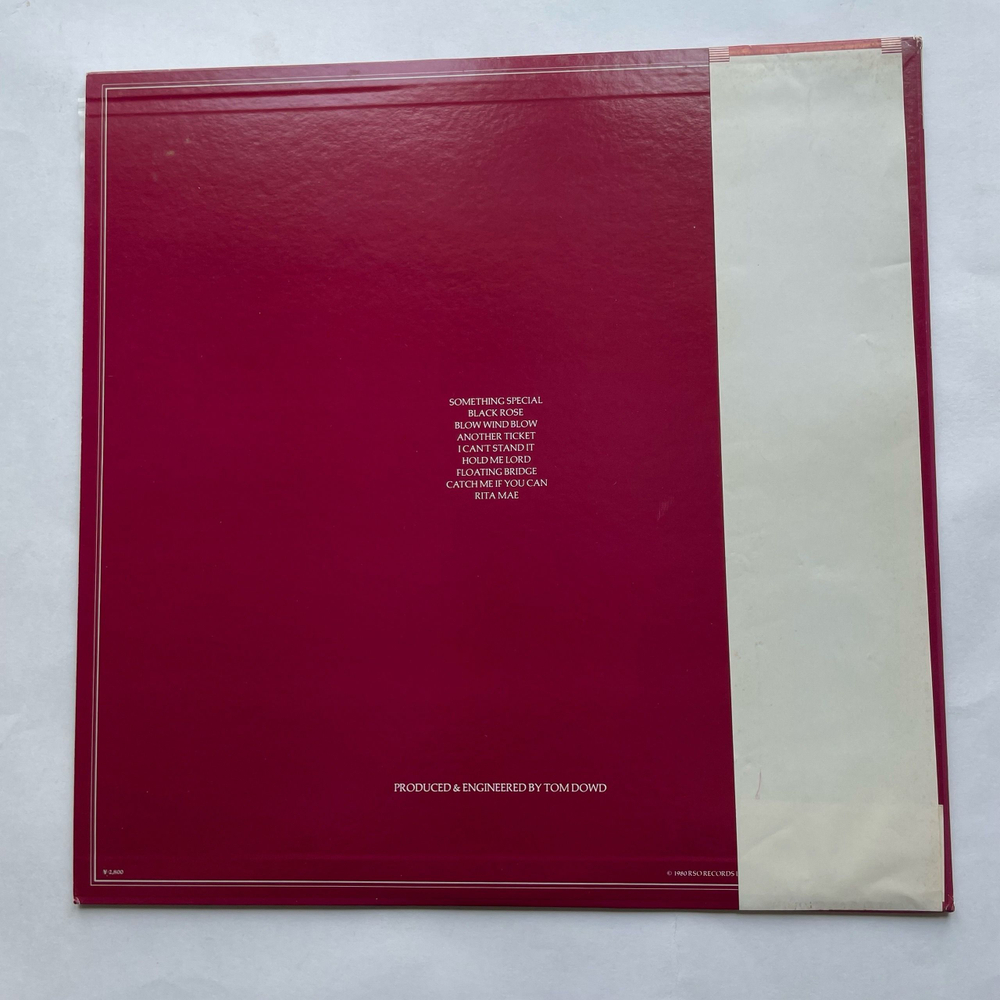 Винтажная виниловая пластинка LP Eric Clapton Another Ticket (Япония 1981) (Оби)