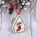 Банка жестяная «Домик» 10,5*8,5*4см носок