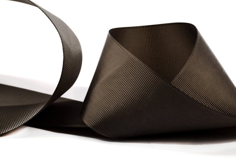 Репсовая лента GR-50 50 мм 2 " ,№122 т.серый