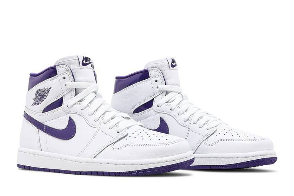 Кроссовки Jordan Air Jordan 1 High Og "Court Purple" (Женская размерная сетка)