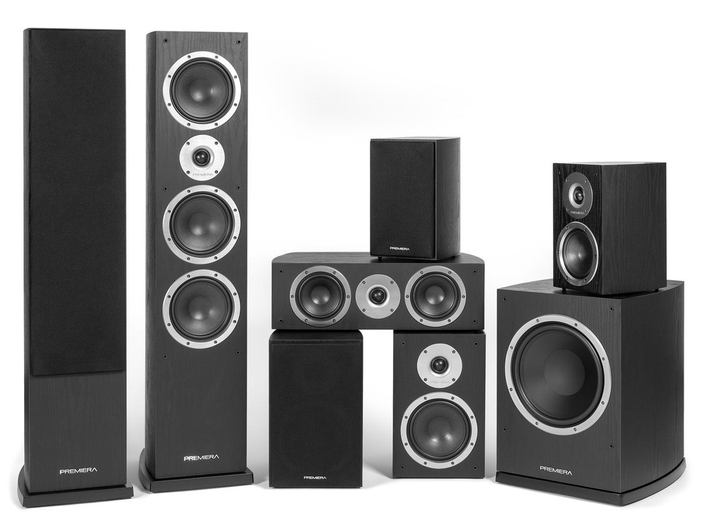 Premiera Delta DS-601 BK — полочная пассивная акустическая система (пара)