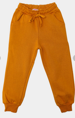 Брюки д/девочки р.110 M1041FN-3/6 охра (Такро)