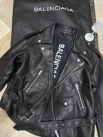 Кожаная куртка Balenciaga