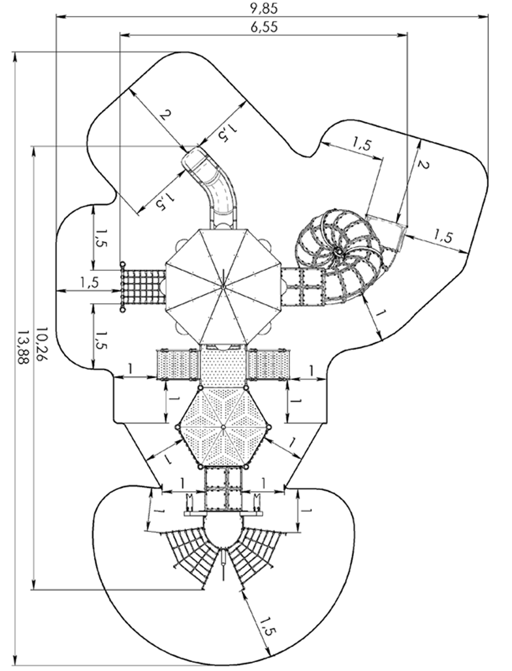 Детский городок Маяк ДГ058.00