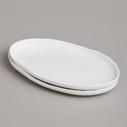 НАБОР БЛЮД LEFARD "FASHION" ОВАЛЬНЫХ 2 ШТ. 23,5*14*3 СМ