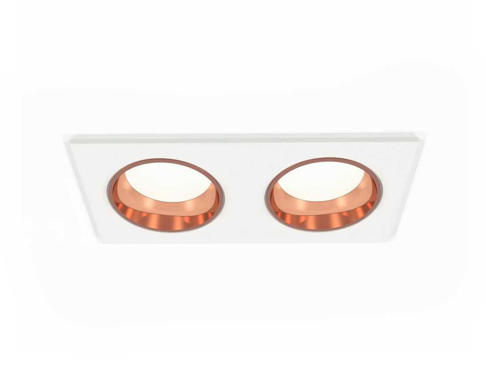 Комплект встраиваемого светильника Ambrella light Techno Spot XC6525005 SWH/PPG белый песок/золото розовое полированное (C6525, N6114)