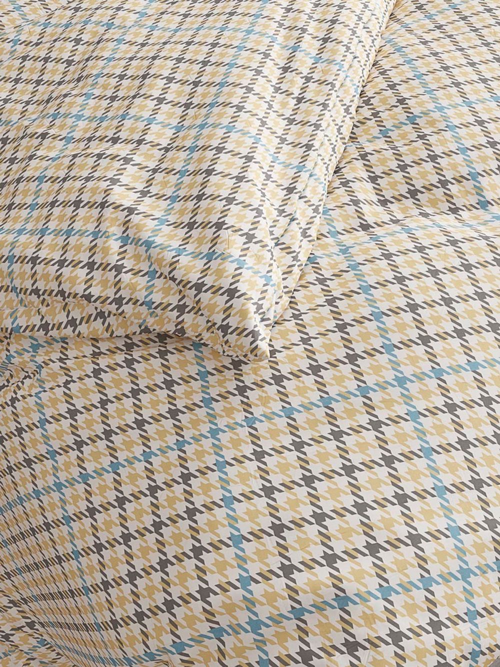 Простынь на резинке Сказка "Гусиная лапка" 120х200 см, перкаль