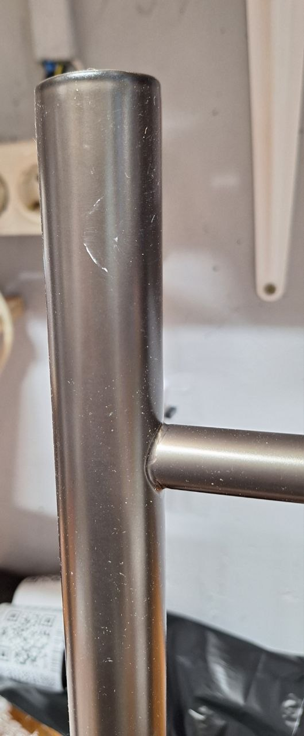 Полотенцесушитель водяной 500х700 боковое подключение оружейная сталь