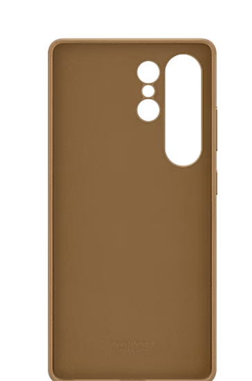 Чехол Kindsuit ( кожа )для Galaxy S25 Ultra. , коричневый