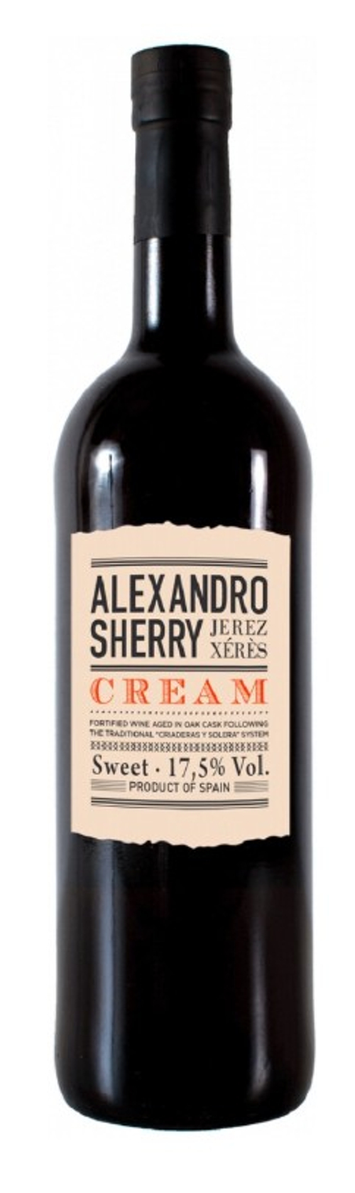 Херес Alexandro Cream, 0,75 л