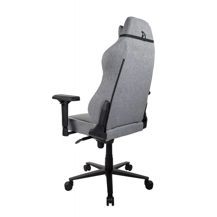 Компьютерное кресло (для геймеров) Arozzi Primo Woven Fabric - Grey - Black logo (PRIMO-WF-GYBK)
