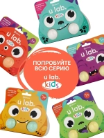 Бомбочки детские для ванны Монстрики , 2 шт по 40 г, аромат сладкий кокосик