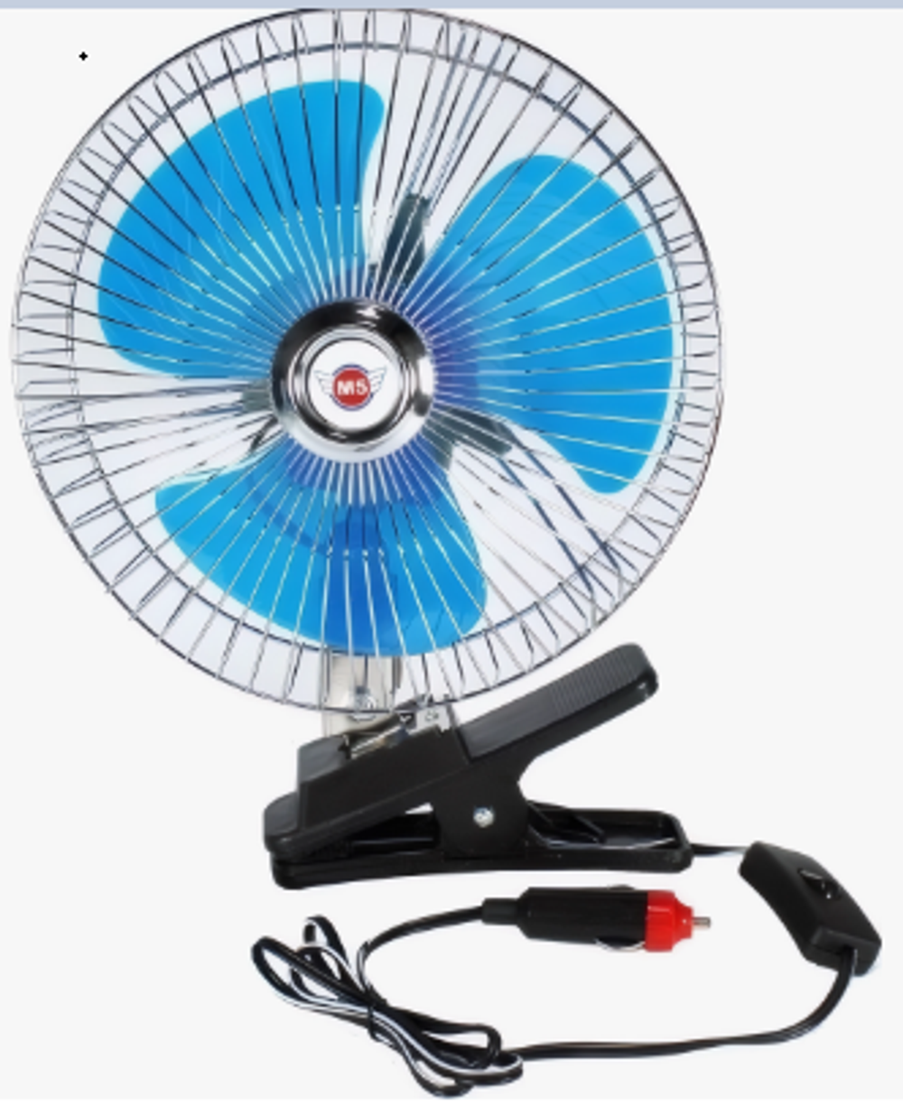 Вентилятор салона 6" на прищепке 24V М5 5624