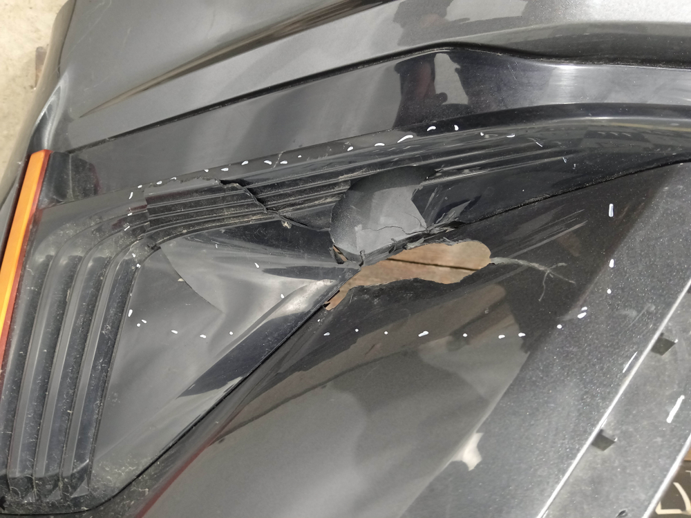 Бампер передний Changan CS55 Plus, UNI-S 21-нв Б/У Оригинал S203F2713010900