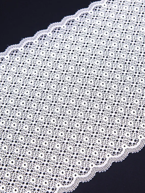 03-271 ОПТ Кружево эластичное 22 см, айвори