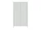Шкаф Type 2-х створчатый 210х120 см (белый)