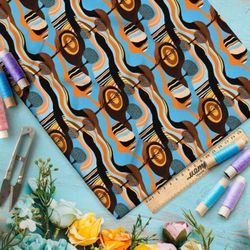 Ткань премиум дюспо фееричные водовороты