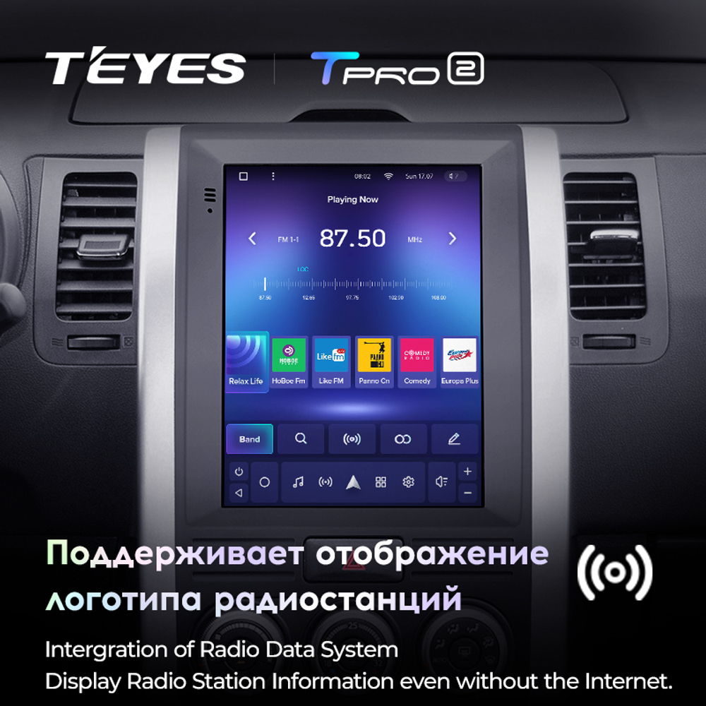 Teyes TPRO 2 9.7" для Nissan X-Trail 3 2007-2015