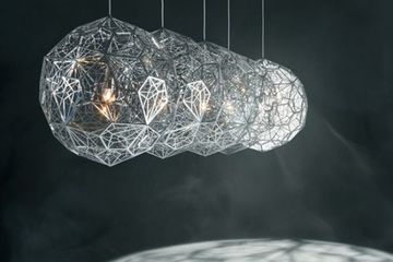 replica Etch Web pendant lamp (silver)
