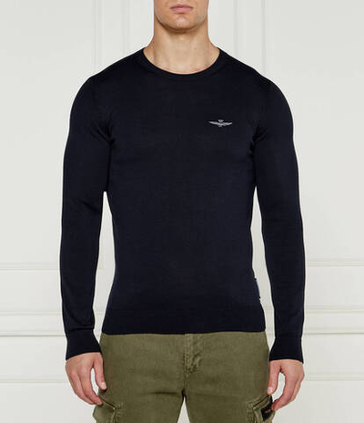 Свитер Aeronautica Militare - голубой(MA1502L506)