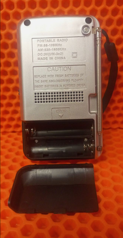 Радиоприёмник Pocket Radio R50 silver