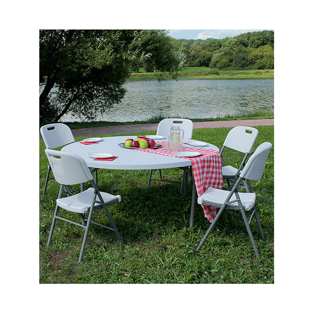 Cтол круглый со складными ножками "ПЛАНЕТА" 150