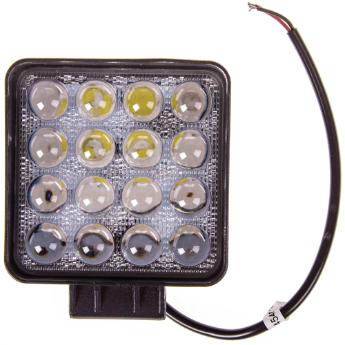 Фара дневного света 12/24 В 48 Вт 16 LED 6000K дальний свет 107х55х107мм Skyway