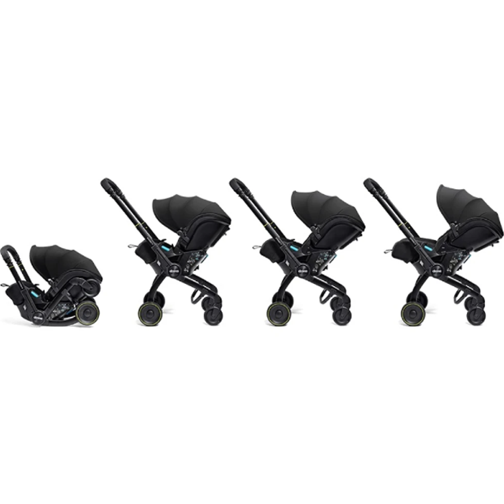 Автокресло-коляска Doona X (0-13 кг), Nitro Black