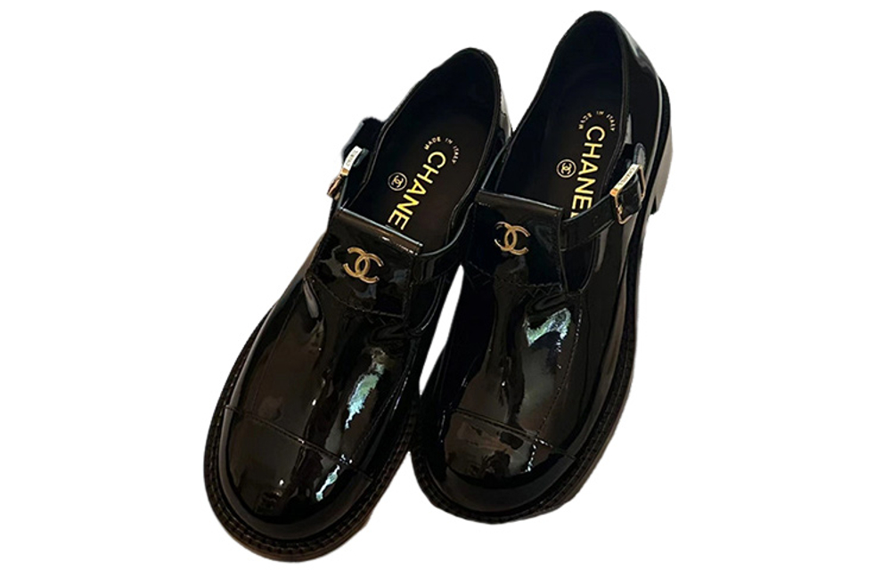 CHANEL Loafers Women"s Black