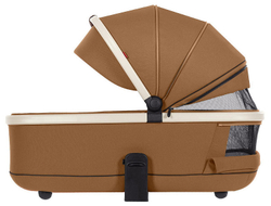 Коляска Carrello Vector CRL-6550 Ammonite AY329 Pro Absolute Black с базой Isofix 3 в 1 Coral Beige