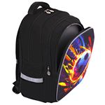 Рюкзак BRAUBERG KIDS MIND с пеналом в комплекте, 2 отделения, "Football", 40х28х18 см, 273178