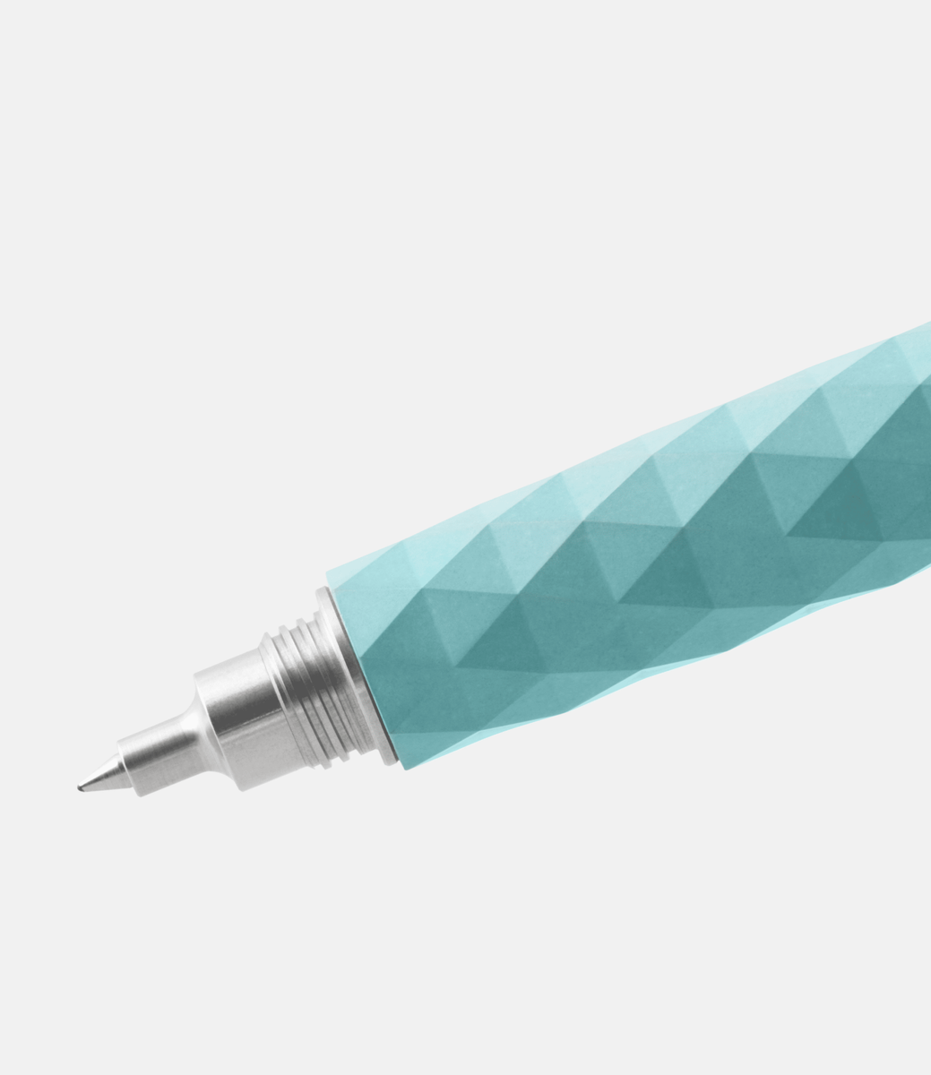 Polygon Rollerball Pen Celeste — ручка из бетона