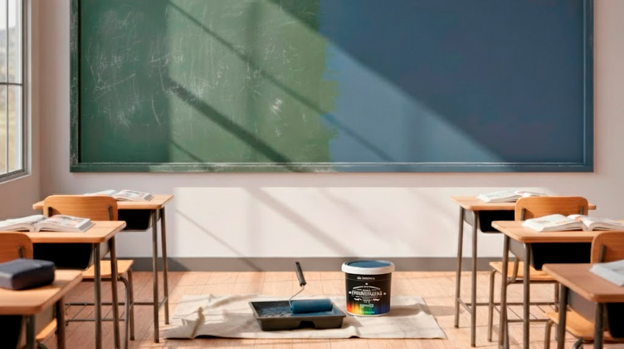 Быстрая реставрация школьной доски: обновление за 5 минут