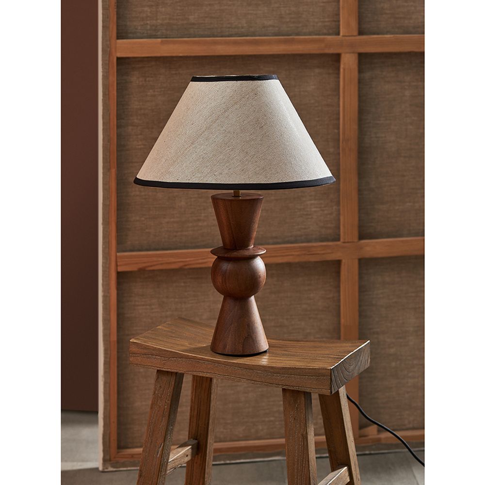 Светильник настольный Torhill, 13х38 см, бежевый