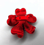 Брошь " Алый мак". Брошка символизирует жизнелюбие и защиту от злых сил.