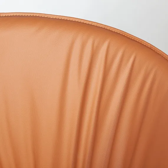 Полукресло Sofia, терракотовая экокожа Soft-Touch