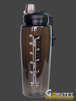 Тактическая бутылка с чехлом Gongtex Bottle Holder (WB0008). Мох