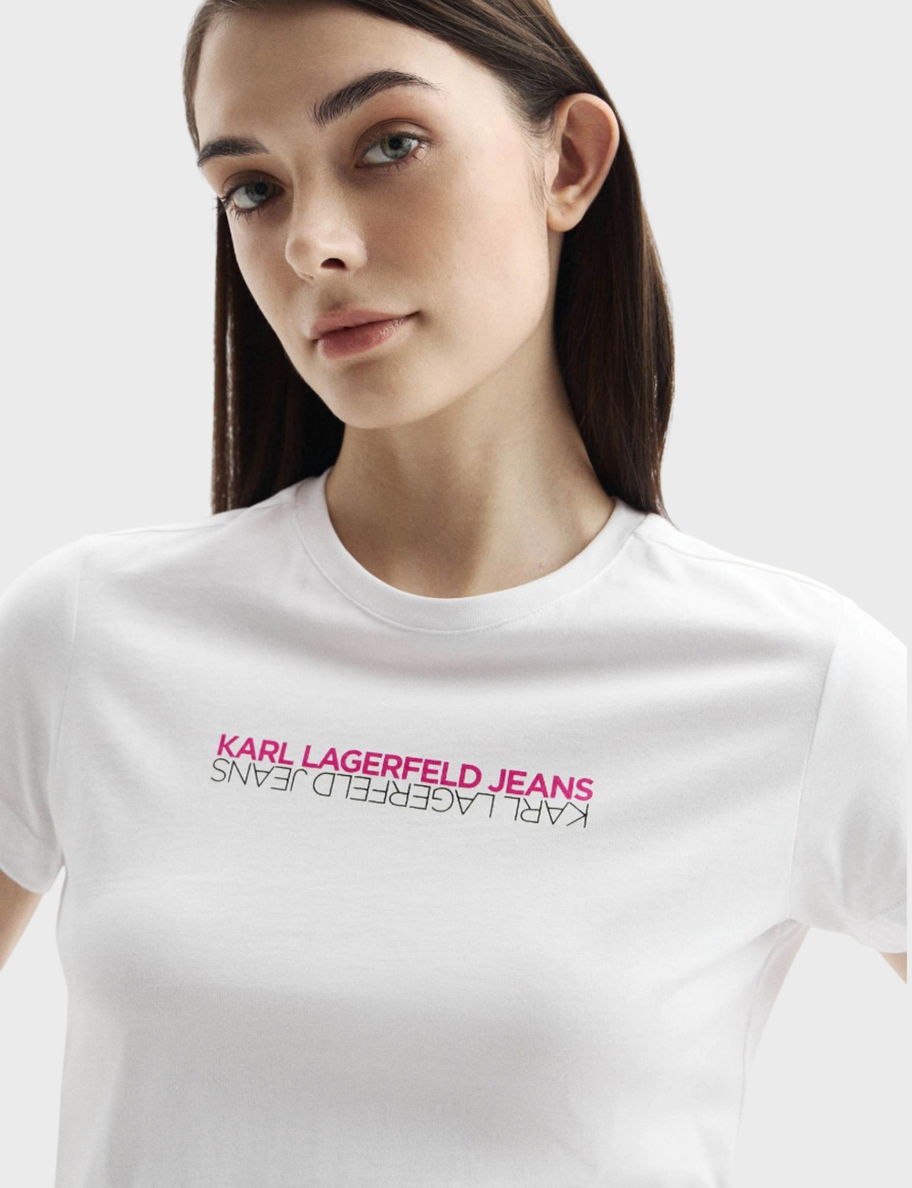 Футболка KARL LAGERFELD JEANS Slim SS Reflection Tee