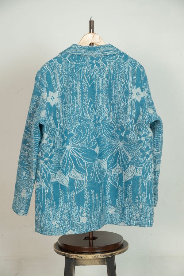 Куртка Цвета Морской Волны / Sea Wave синяя - фото 10