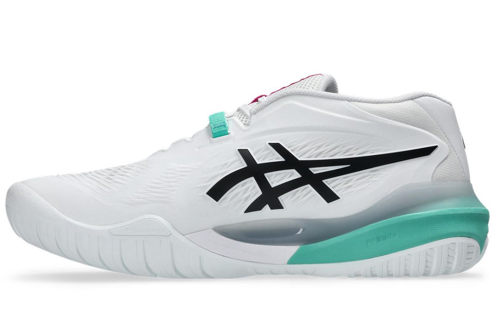 Мужские теннисные кроссовки Asics Gel-Resolution X - white/aurora green