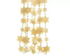 Бусы пластиковые Звезды 2.6*270 см., жемчуг, Kaemingk (000468)